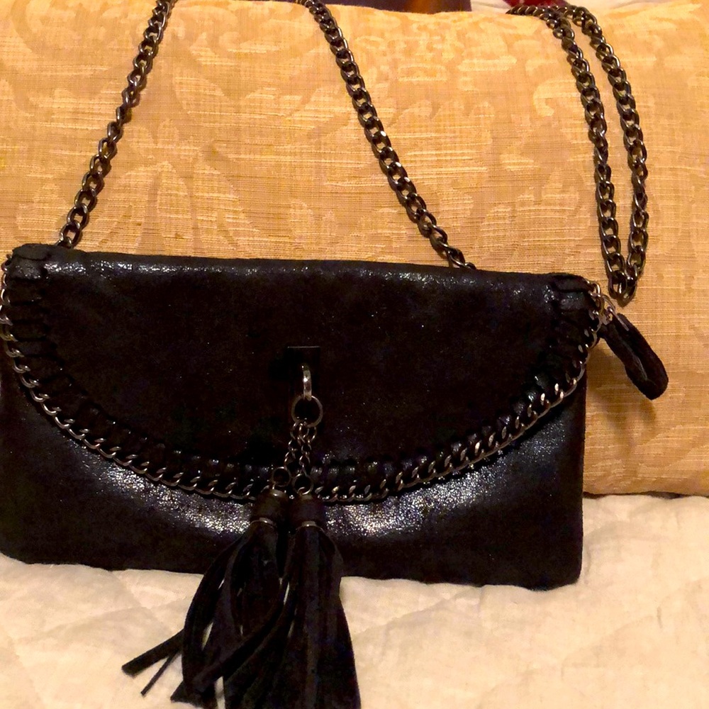 Black cross body bag
